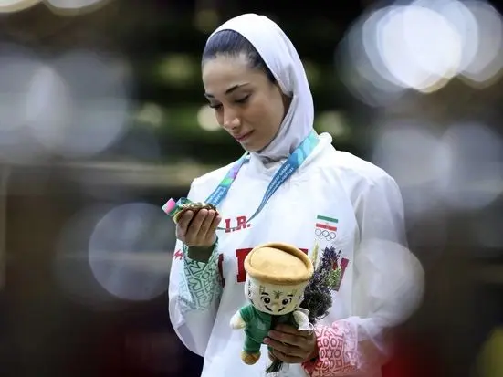 صعود ایران به رده سوم جدول مدالی با طلای تکواندو