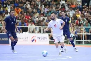 تیم فوتسال ایران نایب قهرمان شد