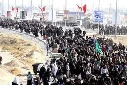 ۴ میلیون ‌زائر از مرزهای شش گانه به کربلا رفته‌اند