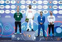 قهرمانی تیم ایران در رقابت های کشتی فرنگی رنکینگ اتحادیه جهانی کشتی