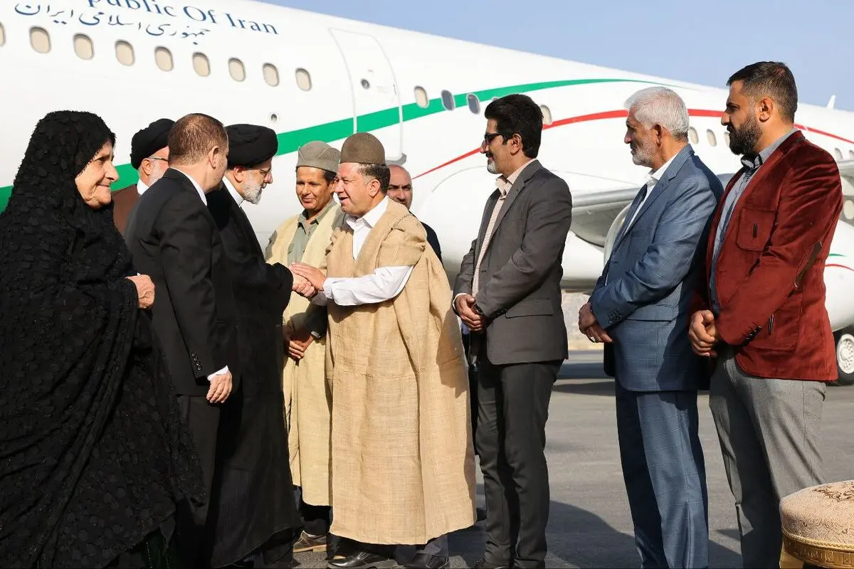رئیسی وارد استان کهگیلویه و بویراحمد شد