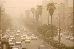 عامل منشا توده گرد و غبار در غرب کشور مشخص شد
