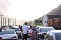 ترافیک سنگین در محورهای چالوس و هراز؛ تردد در فیروزکوه روان است