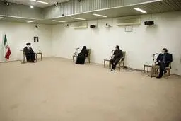 خانواده شهید فخری‌زاده با رهبر انقلاب دیدار کردند