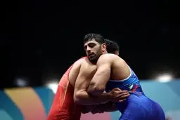  محمدهادی ساروی و فردین هدایتی به فینال کشتی فرنگی بازی‌های همبستگی اسلامی رسیدند