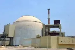 نیروگاه اتمی بوشهر با ظرفیت کامل در مدار تولید برق قرار دارد