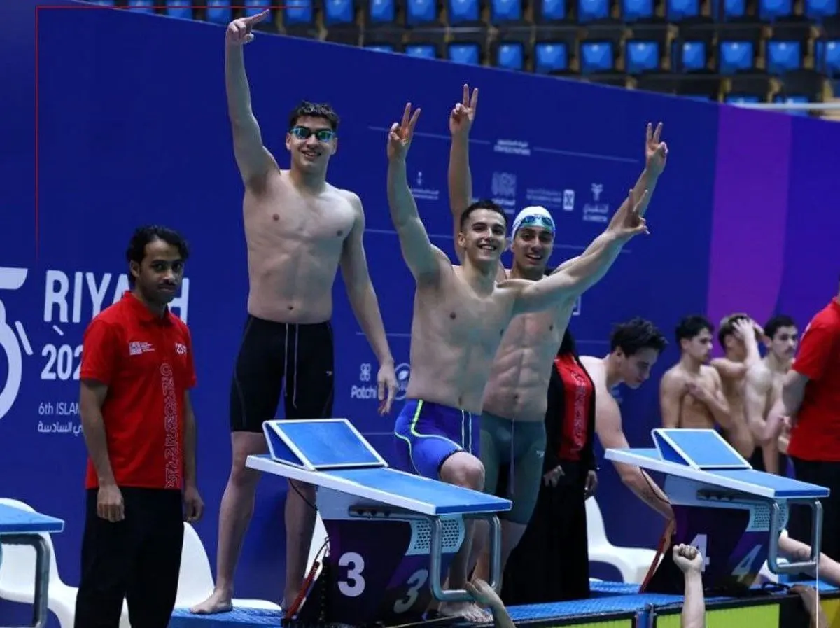 درخشش شناگران و آغاز طوفانی کاروان ایران در روز دوم بازی‌های کشورهای اسلامی ۲۰۲۵