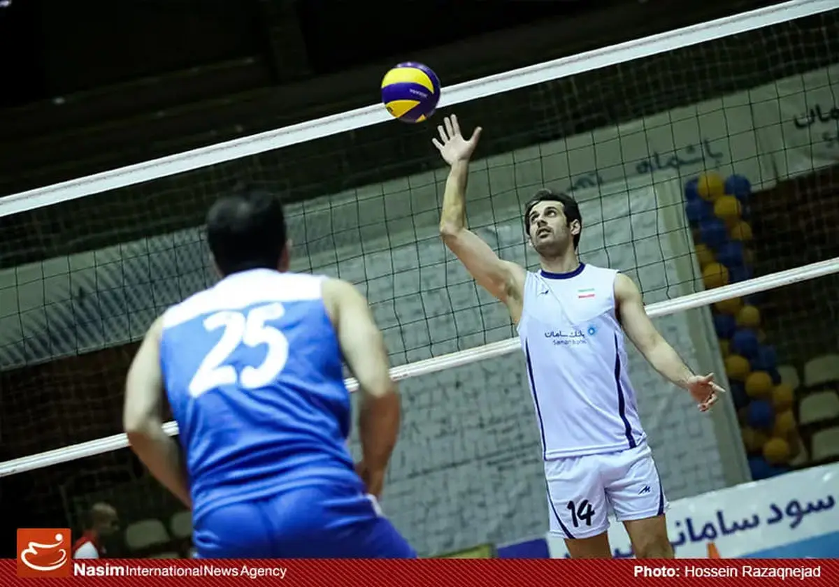 گزارش تصویری:: تمرین تیم ملی والیبال