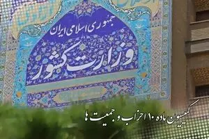 حق اعتراض در گروِ مجوز کمیسیون ماده ۱۰ احزاب