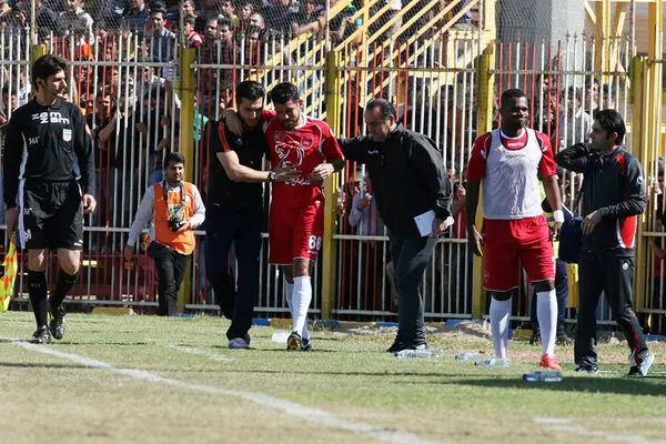 هافبک پرسپولیس دیدار مقابل النصر را از دست داد