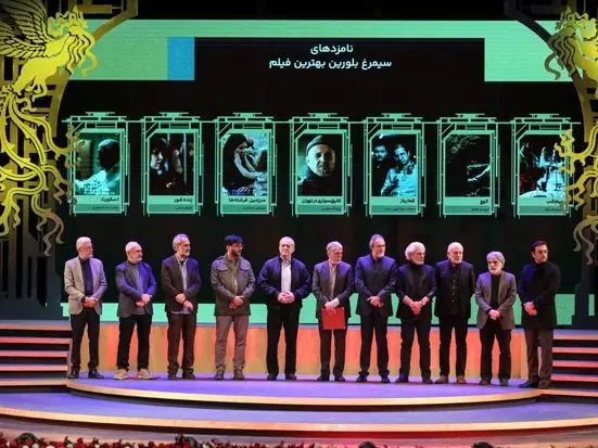 برگزیدگان جشنواره فیلم فجر ۴۴ در مراسم اختتامیه معرفی شدند