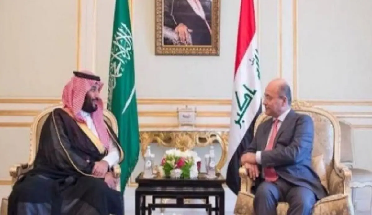 گفتگوی تلفنی بن سلمان با رئیس جمهور عراق
