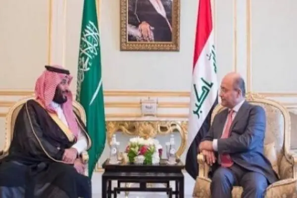 گفتگوی تلفنی بن سلمان با رئیس جمهور عراق

