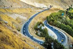 بسته شدن جاده چالوس از امروز به مدت ۱۰ روز 