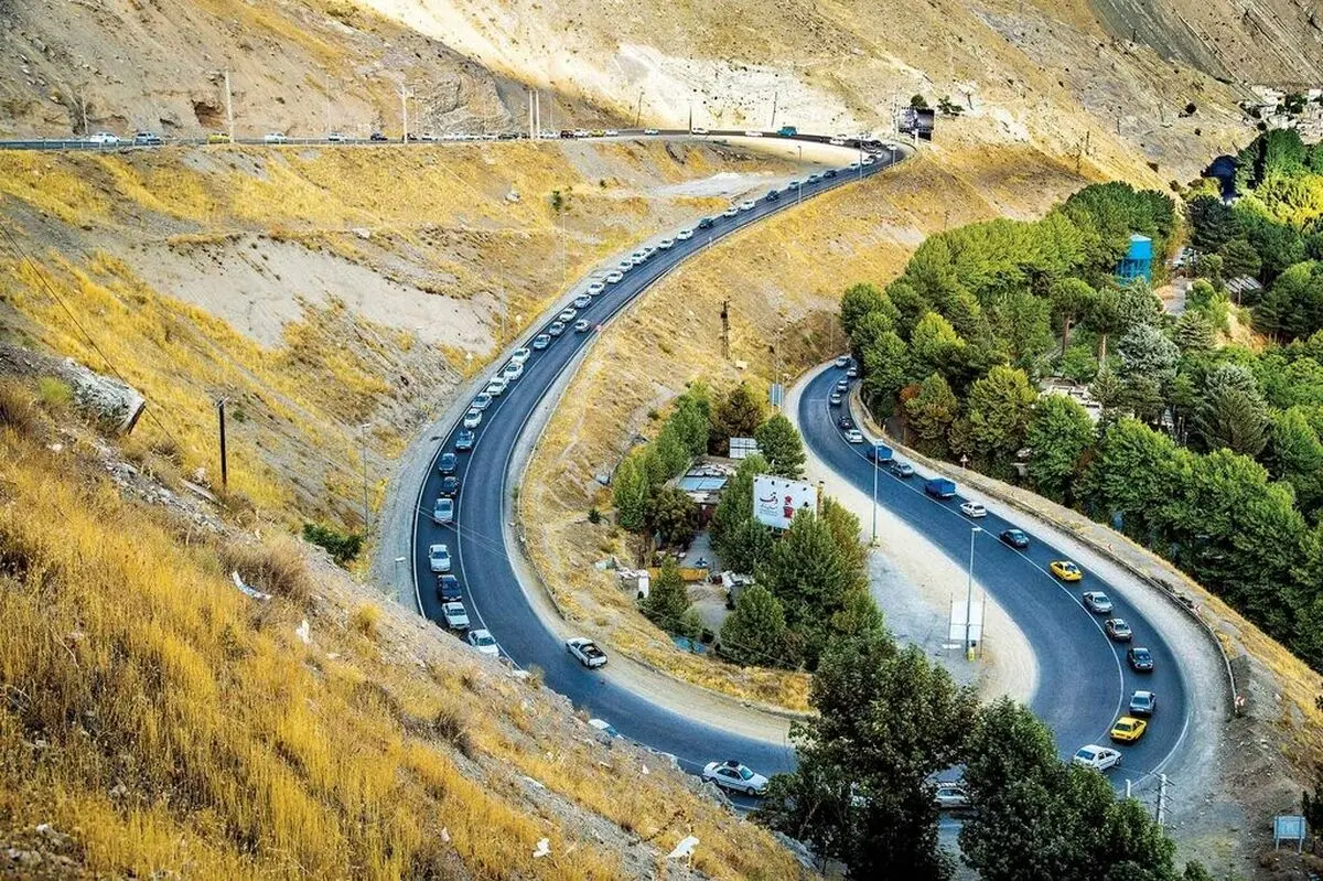 بسته شدن جاده چالوس از امروز به مدت ۱۰ روز 