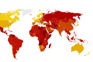 وضعیت فساد در ایران
