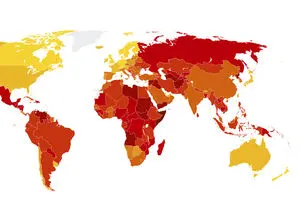 وضعیت فساد در ایران