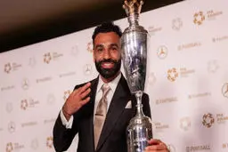 محمد صلاح در لیگ برتر انگلیس تاریخ‌ساز شد؛ سومین جایزه بهترین بازیکن