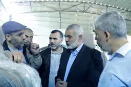 انتشار تصاویر فرماندهان شهید حماس توسط کتائب القسام برای نخستین بار