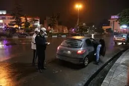  بیش از ۵۷ هزار خودرو بابت تردد شبانه جریمه شدند 