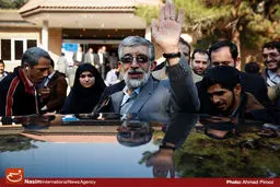 حدادعادل با آیت‌الله مکارم شیرازی دیدار کرد