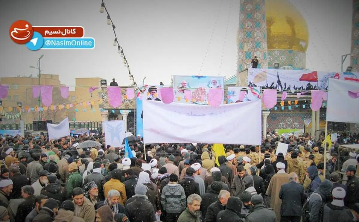 گرامیداشت سالروز حماسه ۹ دی در امامزاده عبدالله همدان