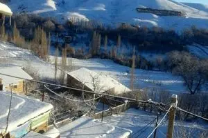 بارش برف در فیروزکوه