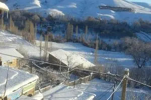 بارش برف در فیروزکوه