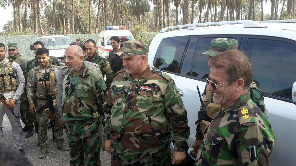 حضور نیروهای سرایا عاشوراء در جنوب بغداد برای حفاظت از پایتخت