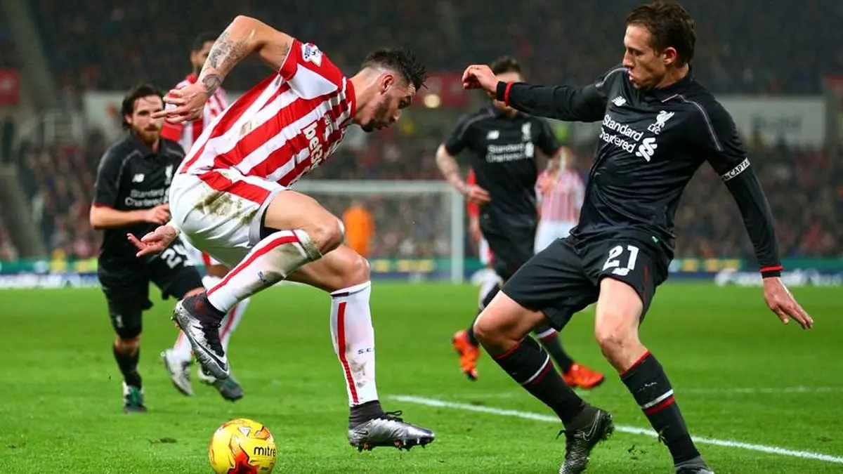 لیورپول مقابل استوک‌سیتی به برتری رسید