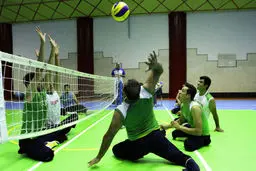 برگزاری مرحله نیمه نهایی لیگ دسته یک والیبال نشسته با حضور ۱۲ تیم