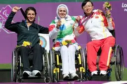 کمیته بین‌المللی پارالمپیک از زهرا نعمتی به عنوان کمانداری نام برد که باید بازی‌هایش را دید