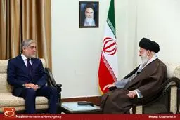 دیدار رئیس اجرایی دولت افغانستان با رهبر معظم انقلاب