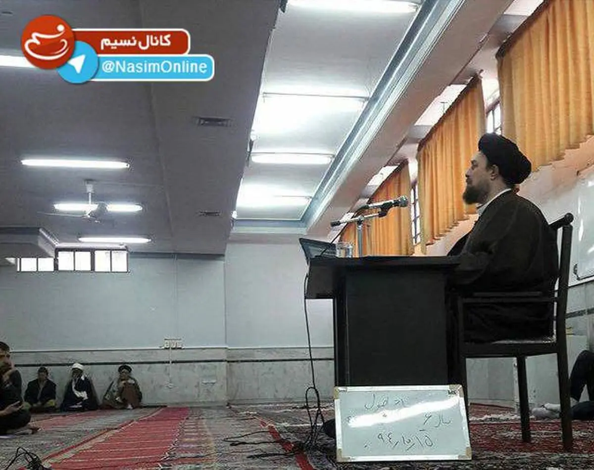 سیدحسن خمینی زمان برگزاری آزمون خبرگان کجا بود؟