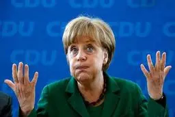 ‫رویترز: در پی کشف بسته‌ای مشکوک در دفتر مرکل این محل تعطیل شد‬‎