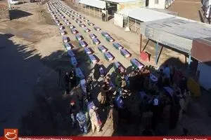 تبادل پیکر ۹۳ شهید دفاع مقدس در مرز شلمچه
