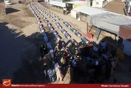 تبادل پیکر ۹۳ شهید دفاع مقدس در مرز شلمچه