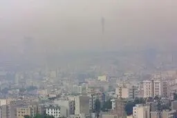 افزایش آلاینده‌ها در تهران/ ورود سامانه بارشی در نیمه جنوبی کشور