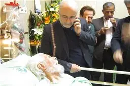 عیادت مرادخانی از حمید سبزواری و پیگیری‌های تلفنی وزیر ارشاد