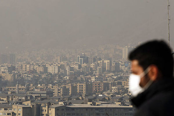 فردا و پس فردا کیفیت هوای تهران در شرایط ناسالم باقی خواهد ماند+نمودار