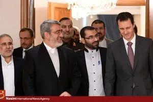 دیدار عبدالرضا رحمانی فضلی و بشار اسد