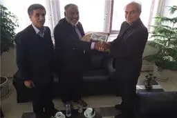 سجادی با نایب‌ رئیس و دبیرکل کنفدراسیون کبدی آسیا دیدار کرد