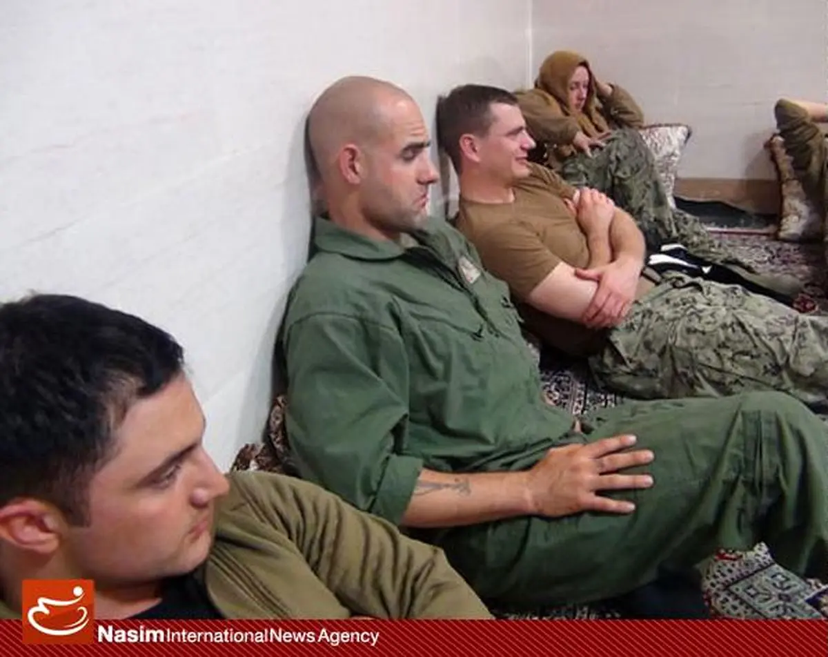 نخستین تصاویر از دستگیری تفنگداران دریایی آمریکایی