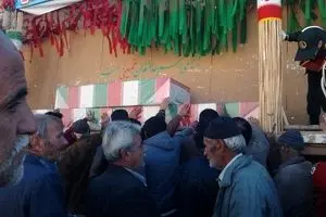 استقبال از کاروان شهدا در استان فارس