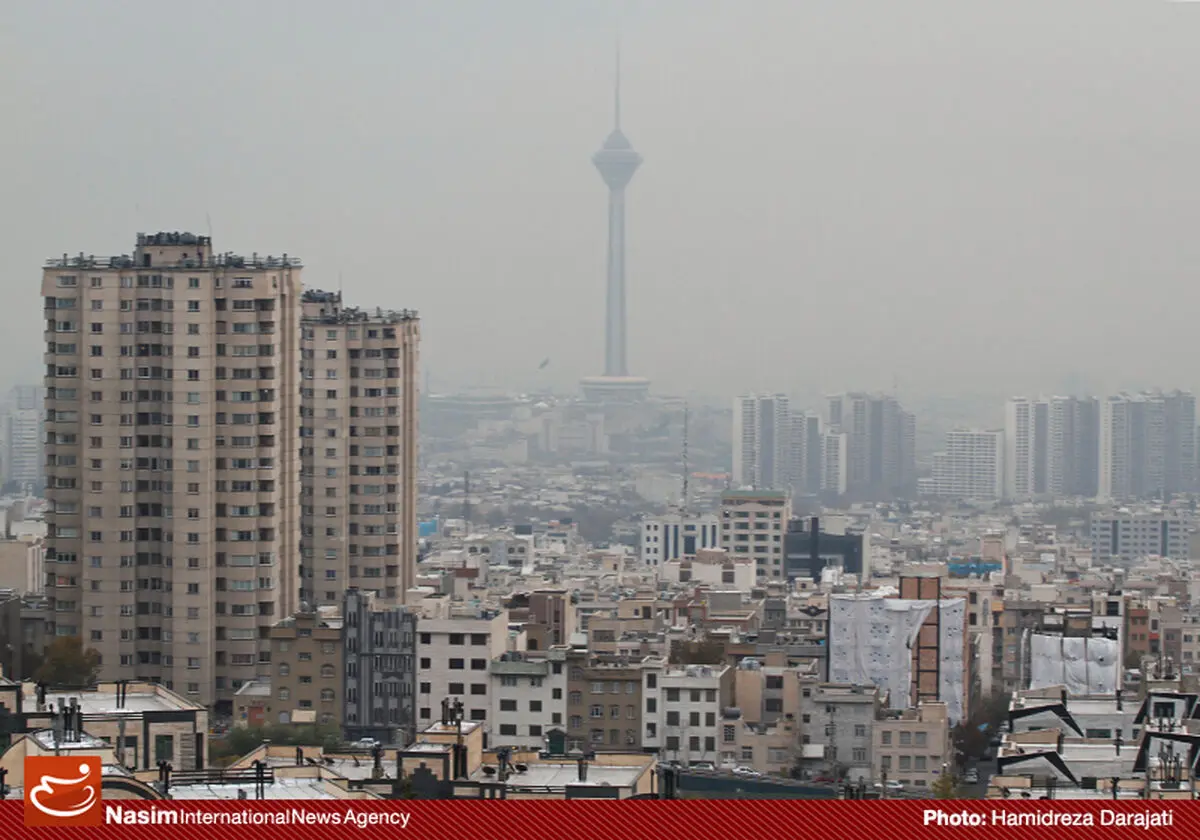 افزایش آلاینده‌های جوی و کاهش کیفیت هوا در شهرهای تهران، البرز، اصفهان و اراک