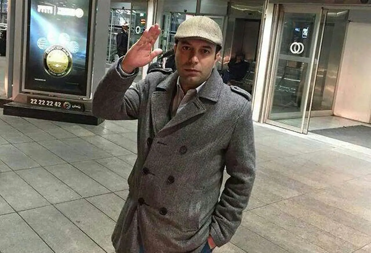 خداحافظی کامران نجف‌زاده هنگام عزیمت به آمریکا