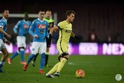 اینتر با شکست ناپولی به جمع چهار تیم برتر راه یافت