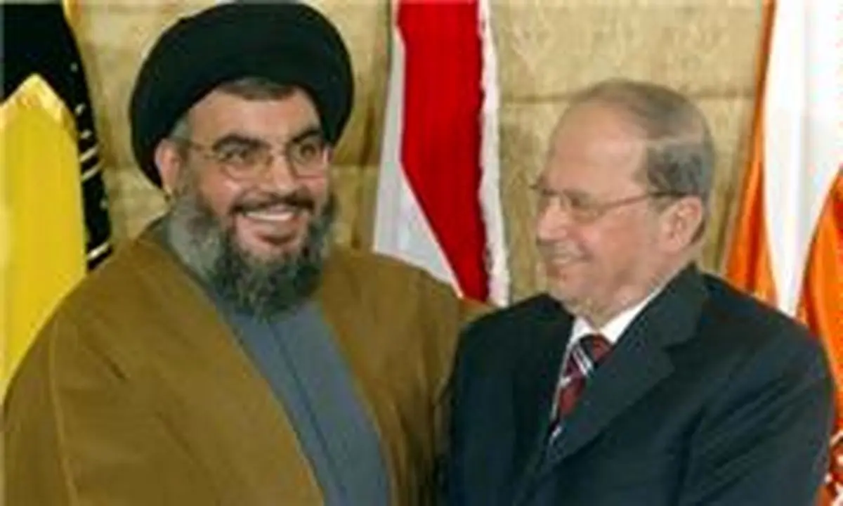 "عون": حزب الله از ریاست جمهوری‌ام حمایت می‌کند