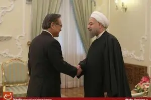 دیدار وزیر خارجه تایلند با رئیس‌جمهور