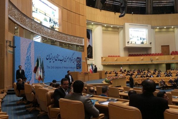 دومین کنگره سراسری حزب ندای ایرانیان در سالن اجلاس سران آغاز شد